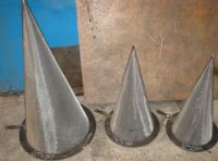 Filtro temporal gorro bruja tipo conico canasta acoplamiento petroleo certificac